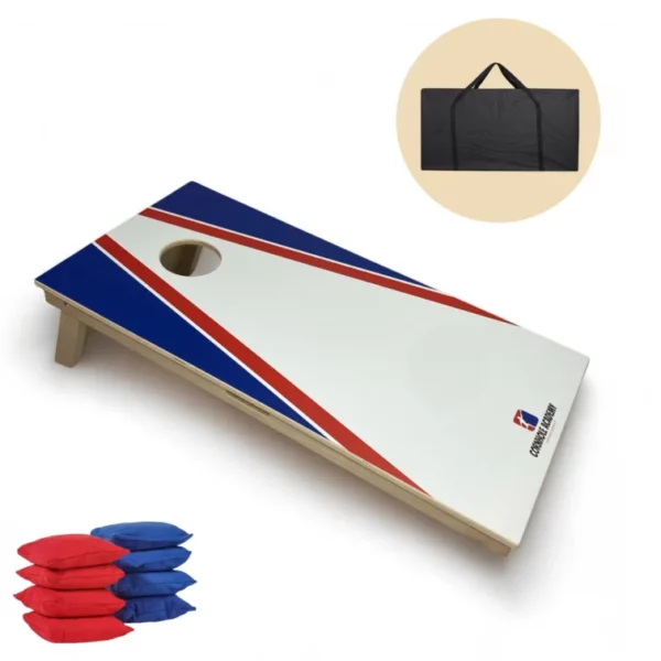 Cornhole Pro Series - Bleu et rouge + 8 sacs – Image 4