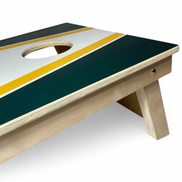 Cornhole Pro Series - Vert et jaune + 8 sacs – Image 3